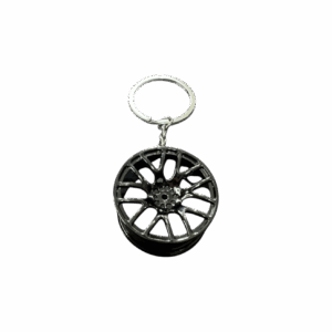 llavero llanta negro