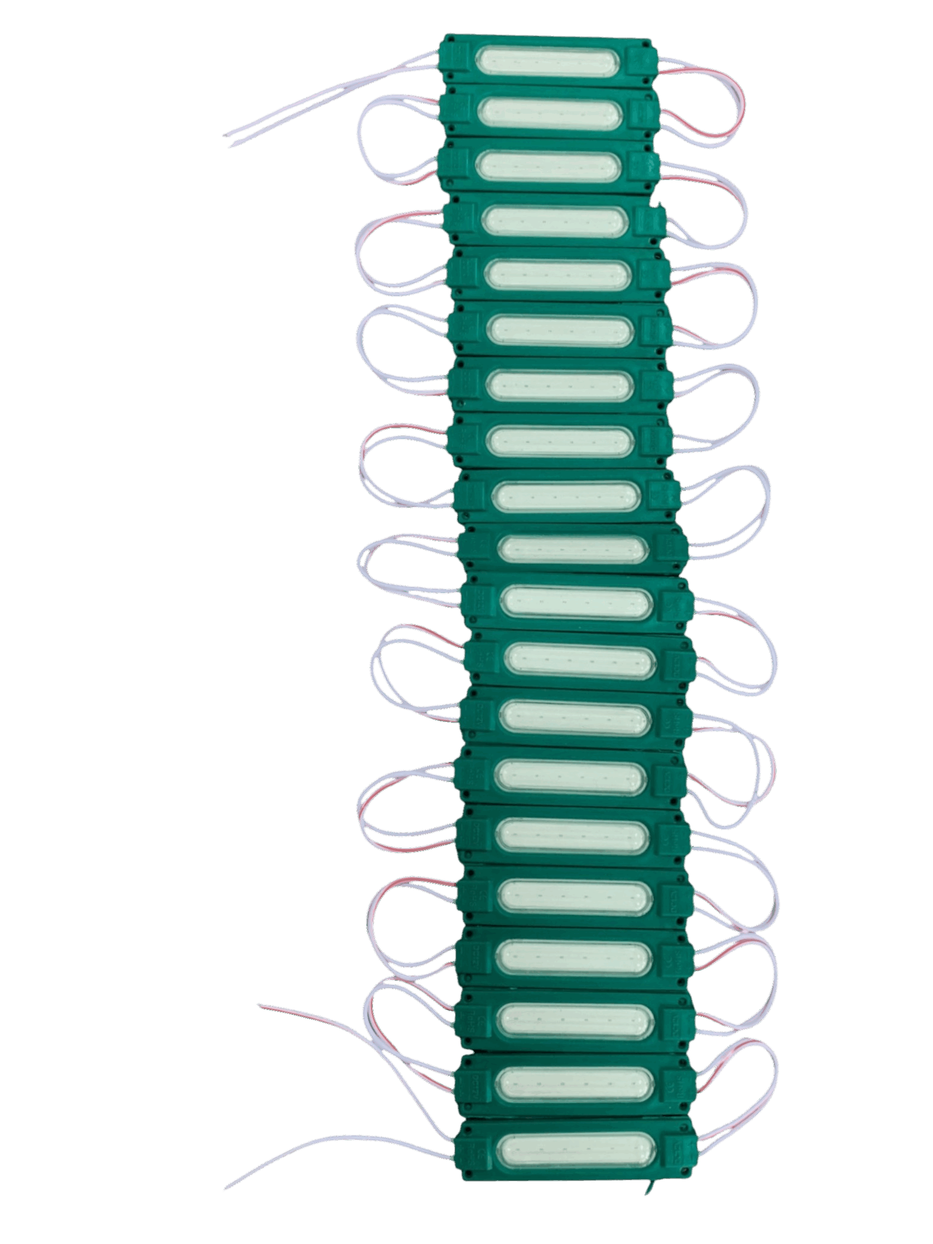 0922- MODULO LED COB VERDE 12V