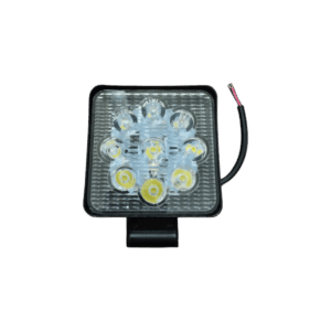 1287 faro mini cuadrado 27w 9 led (alto/ ancho: 8,5cm)
