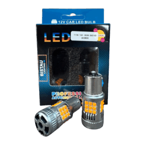 1462 kit 1 polo ambar canbus 36 leds, 30w, 2500lm, c/cooler