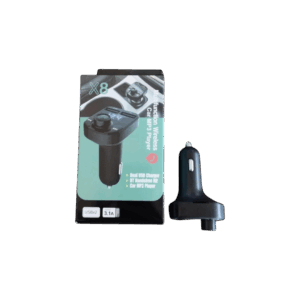 1513 cargador adaptador bluetooth p/auto 2 puertos usb