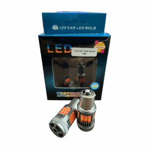 1465 kit 2 polos rojo canbus 36 leds, 30w, 2500lm, c/cooler