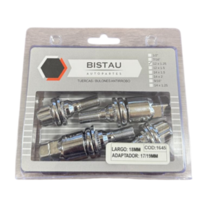 1645 rosca: 12mmx1,25/ largo: 18mm/ adapt: 17/19mm