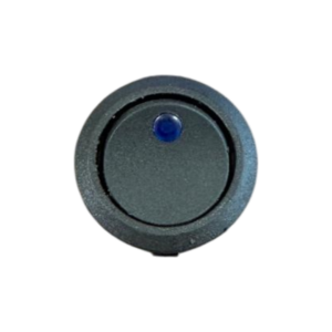 0557 tecla 1 punto redonda on off con led azul