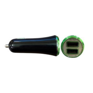 1550 cargador auto usb negro