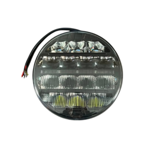 1551 faro led redondo 9" drl blanco+ambar 106w, 10.600lm, 12/24v