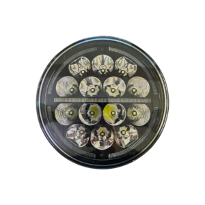 1552 faro led redondo 7" 14 leds + drl ambar 12/24v
